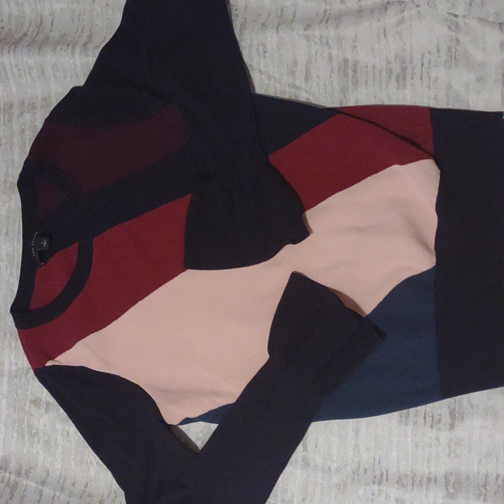 Ann Taylor | Color Block Sweater